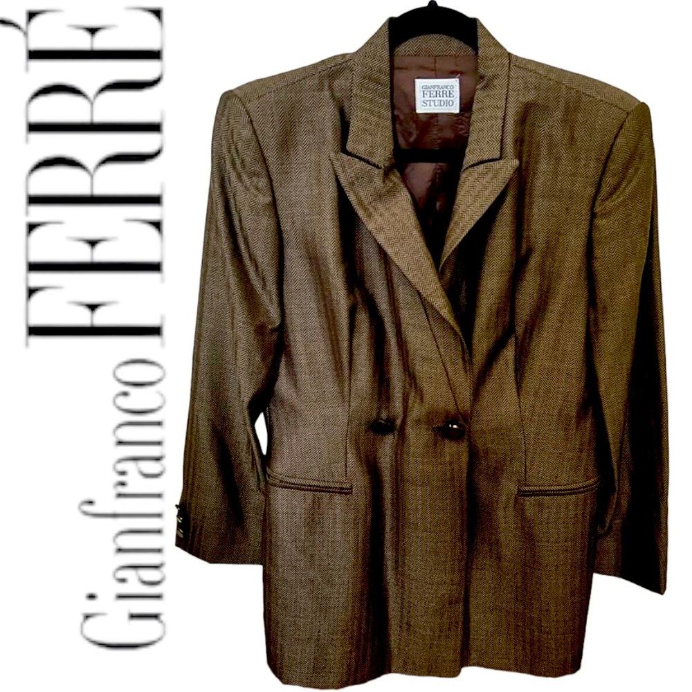 *Vintage Gianfranco Ferre Studio *
Size USA 12
